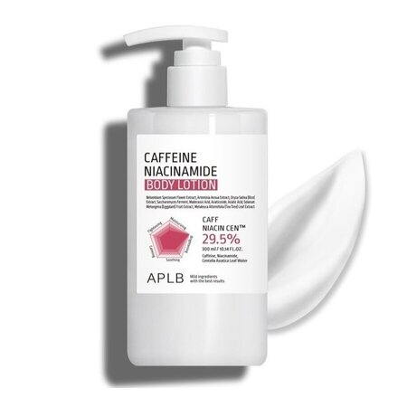 Lotiune de corp cu Cafeina si Niacinamida, 300 ml, Aplb