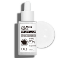 Ser de fata intensiv hidratant Snail Mucin Ginseng, 40 ml, Aplb
