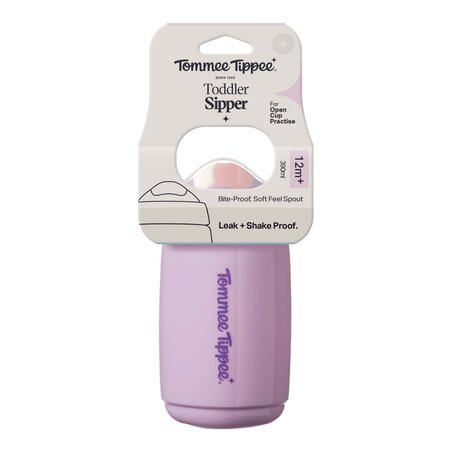 Cana cu cioc anti-curgere Sippee, Mov, 12 luni+, 390 ml, Tommee Tippee 808277