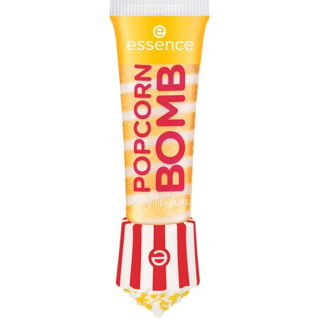 Luciu de buze Bomb Shiny lipgloss, 01 - Sweet Or Salty Popcorn, Luciu de buze, 10 ml, Essence