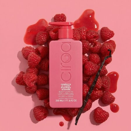 Lotiune de corp, Zmeura si Vanilie, 350 ml, Ciroa 808740