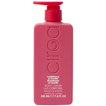 Lotiune de corp, Zmeura si Vanilie, 350 ml, Ciroa