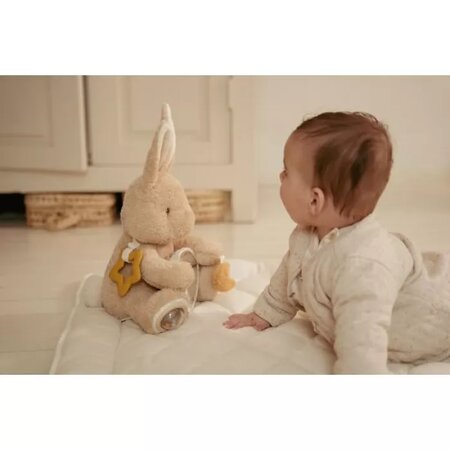 Jucarie din plus senzoriala Baby Bunny Newborn Naturals, 0 luni+, Little Dutch 808622
