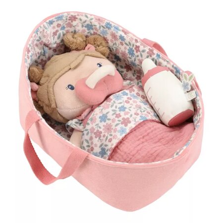 Papusa bebelus Rosa din plus, 12 luni+, Little Dutch