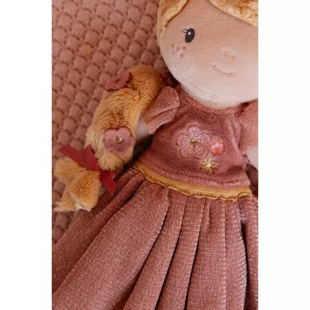 Papusa textila printesa Julia, 35 cm, 12 luni+, Little Dutch 808928