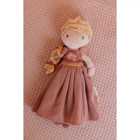 Papusa textila printesa Julia, 35 cm, 12 luni+, Little Dutch 808925