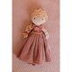Papusa textila printesa Julia, 35 cm, 12 luni+, Little Dutch 808925