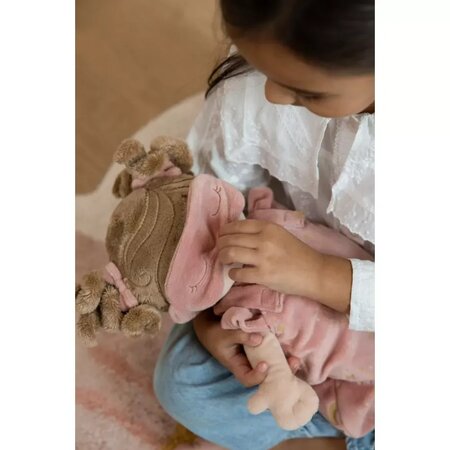 Papusa textila Sleeping Rosa, 12 luni+, Little Dutch 808936