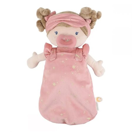 Papusa textila Sleeping Rosa, 12 luni+, Little Dutch 808938