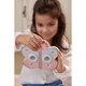Dispozitiv din lemn cu discuri cu imagini in forma de fluture Fairy Garden, 3 ani+, Little Dutch 808964
