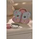 Dispozitiv din lemn cu discuri cu imagini in forma de fluture Fairy Garden, 3 ani+, Little Dutch 808970