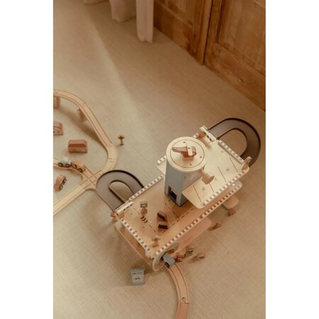 Parcare din lemn FSC cu accesorii, 3 ani+, Little Dutch 809184