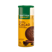 Biscuiti fara gluten cu Cacao, 200 g, Santiveri