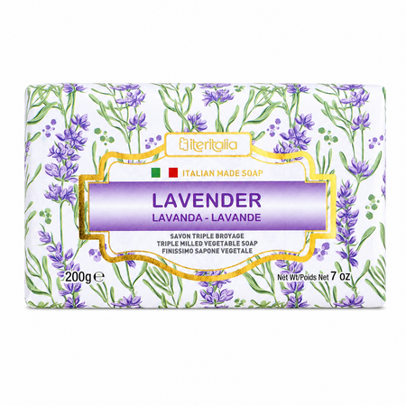 Sapun vegetal cu Lavanda, 200 g, Iteritalia