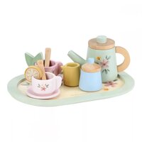 Set de ceai din lemn FSC, 3 ani+, Little Dutch