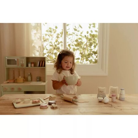 Set pentru cofetar din lemn FSC, 2 ani+, Little Dutch 809258