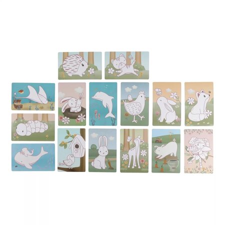 Tableta magica pentru desen Fairy Garden, 3 ani+, Little Dutch 809263