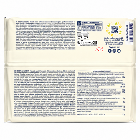 Coissante fara gluten cu Caise, 4x60 g, Nutrifree 809377