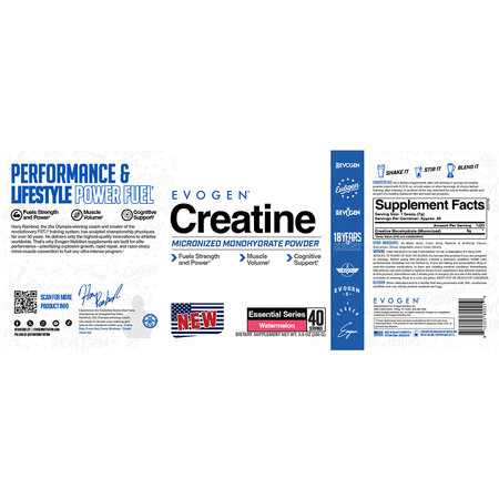 Creatina, Watermelon, 280 g, Evogen 809479