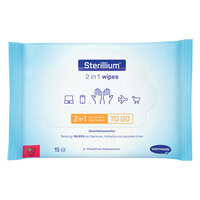Servetele dezinfectante 2 in 1 Sterilium, 15 bucati, Hartmann