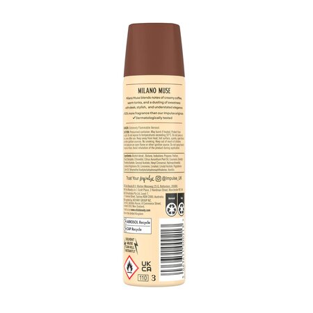 Spray de corp, Milano Muse, 75 ml, Impulse 813737