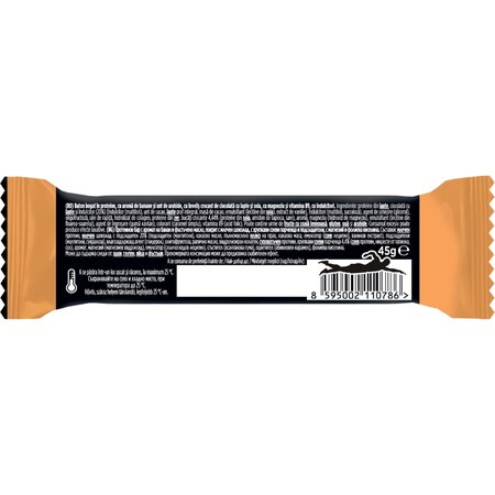 Baton cu banana si unt de arahide, 45 g, Yopro 809540