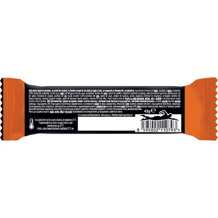 Baton proteic cu aroma de caramel, 45 g, Yopro 809545