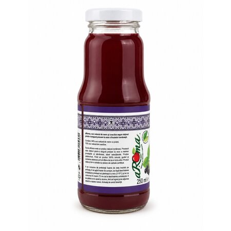 Suc natural de mere si coacaze negre, 300 ml, Aroma 809589