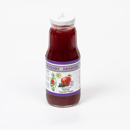 Suc de mere si coacaze negre, 300 ml, Aroma