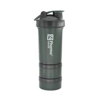 Shaker din plastic, 700 ml, Verde, 450 ml, Pharma Grade