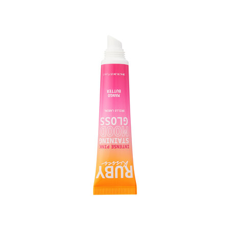 Gloss de buze, Mood Gloss Intense Pink 02, 10 ml, Ruby Kisses 809711