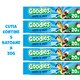 Batoane din fructe cu arahide, curmale si alune de padure, 3 ani+, 5 x 20 g, Goodies Snacks 809764