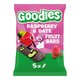 Batoane din fructe cu zmeura si curmale, 3 ani+, 5 x 20 g, Goodies Snacks 809772