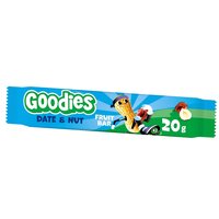 Baton din fructe cu arahide, curmale si alune de padure, 3 ani+, 20 g, Goodies Snacks