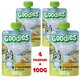 Piure de banane, capsuni si mere Bluey, 3 ani+, 4x100g, Goodies Snacks 809979