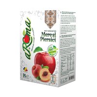 Suc natural de mere si piersici, 3 L, Aroma