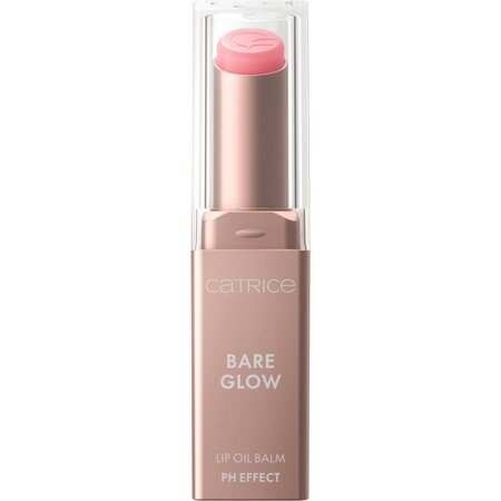 Ulei de buze tip balsam Bare Glow, 010 Cool Pink, 3 g, Catrice