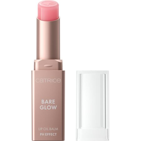 Ulei de buze tip balsam Bare Glow, 010 Cool Pink, 3 g, Catrice 810047
