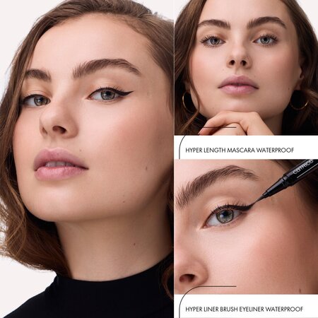 Tus pentru ochi rezistent la apa Hyper Liner, 010 Ever Black, 0.52 ml, Catrice 810201