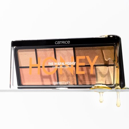 Paleta de farduri pentru ochi The Warm, Honey, 9 g, Catrice 810570