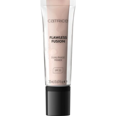 Primer pentru fata cu  SPF 25 Flawless Fusion DualPhase, 010 Smooth Radiance, 20 ml, Catrice