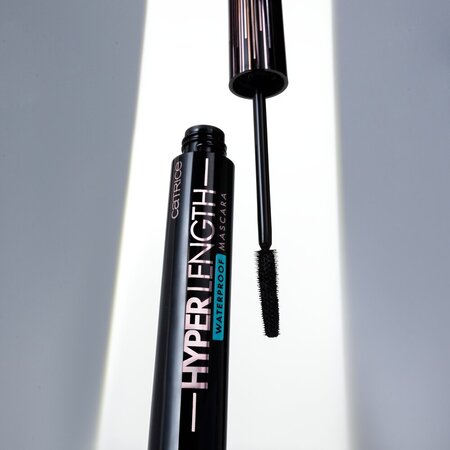 Mascara rezistenta la apa Hyper Length, 010 Endless Black, 11 ml, Catrice 810702