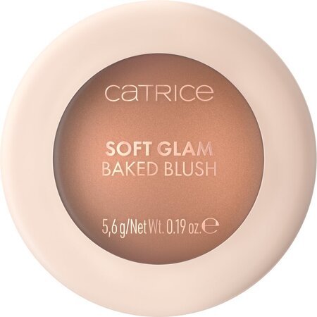 Fard de obraz cu efect satinat Soft Glam Baked Blush, 060 Blonzer Heat, 5.6 g, Catrice 810982