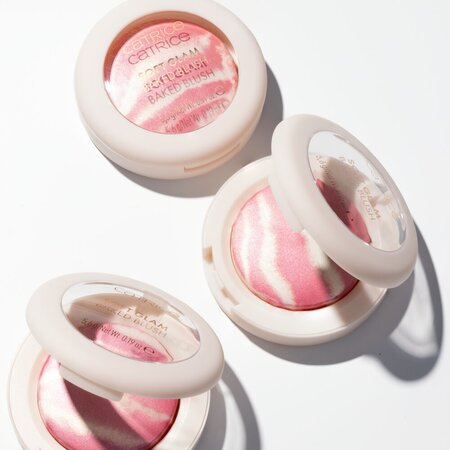 Fard de obraz cu efect satinat Soft Glam Baked Blush, 050 Cheek Lover, 5.6 g, Catrice 810993