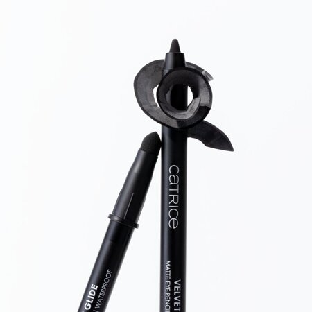 Creion de ochi Velvet Glide Matte, 010 Black Stone, 1.4 g, Catrice 811009