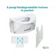 Olita de voiaj pliabila + 3 pungi absorbante incluse Fold'N'Go, pana la 22 kg, Gri, 15 luni+, Potette 811098