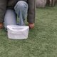 Olita de voiaj pliabila + 3 pungi absorbante incluse Fold'N'Go, pana la 22 kg, Gri, 15 luni+, Potette 811107