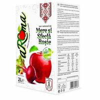Suc natural de mere si sfecla rosie, 2 L, Aroma