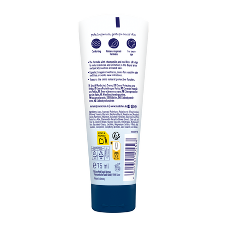 Crema pentru eritem fesier bebelusi si copii, 75 ml, Bubchen 811239