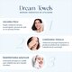 Prosoape faciale de unica folosinta Dream Towels XL, 50 bucati, Clo Skin 811255